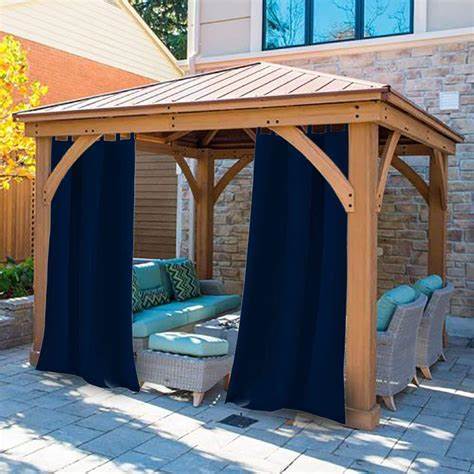 How to choose replacement gazebo curtains?